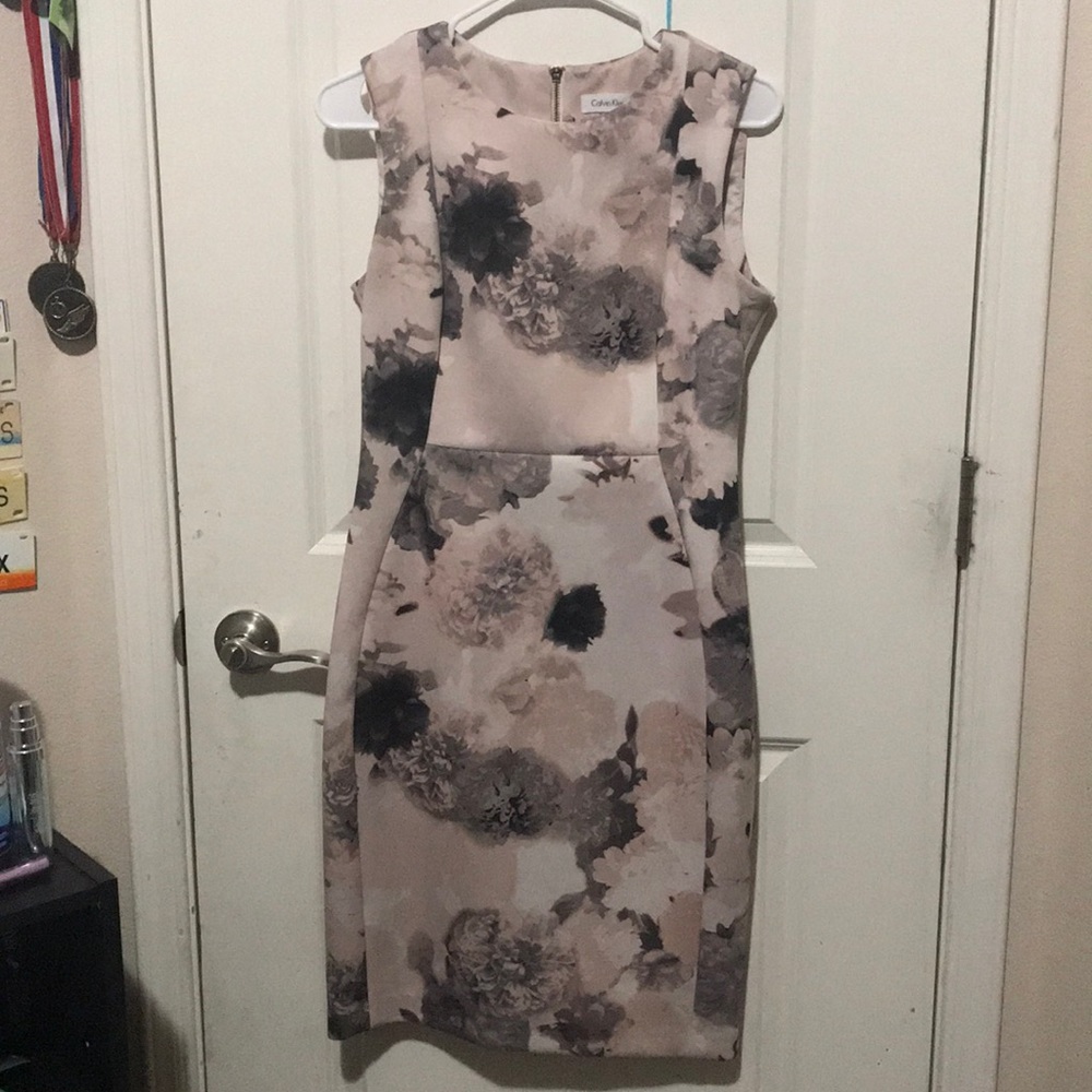 Calvin Klein Scuba/Sheath Dress Size 10